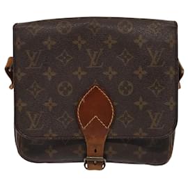 Louis Vuitton-LOUIS VUITTON Monogram Cartouchiere MM Shoulder Bag M51253 LV Auth 94555-Monogram