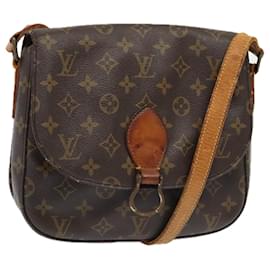 Louis Vuitton-LOUIS VUITTON Monogram Saint Cloud GM Shoulder Bag M51242 LV Auth 93727-Monogram
