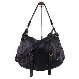 Abaco Borsa a spalla in pelle Nero