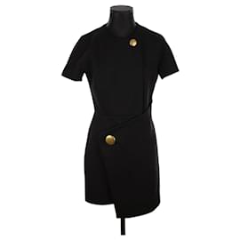 Balenciaga-Wool dress-Black
