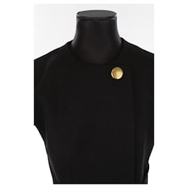 Balenciaga-Wool dress-Black