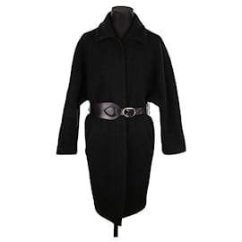 Bash Wool coat Black