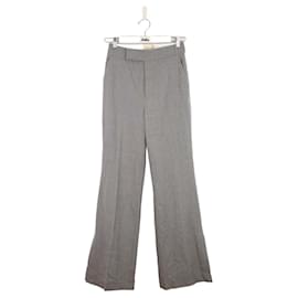Autre Marque-Wide wool trousers-Grey