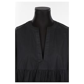 Anine Bing-Cotton dress-Black