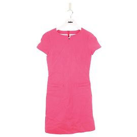 Courreges Vestido de algodão Rosa