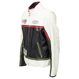 Autre Marque-Chevignon Biker Leather Jacket-Multiple colors