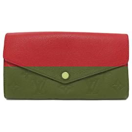 Louis Vuitton-Louis Vuitton M61181 Portefeuille Sarah Long Wallet-Red