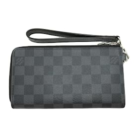 Louis Vuitton-Louis Vuitton N60379 Zippy Dragonne Long Wallet-Damier ebene