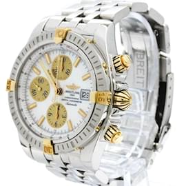 Breitling-Breitling Chronomat Evolution 18K Gold Steel Men's Watch-Other