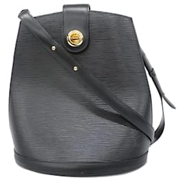Louis Vuitton-Louis Vuitton Epi Cluny Shoulder Bag-Black
