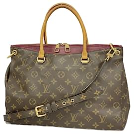 Louis Vuitton-Louis Vuitton Monogram Pallas Handbag-Brown,Other