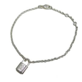 Pulsera de cadena Silver Lockit de Louis Vuitton Plata