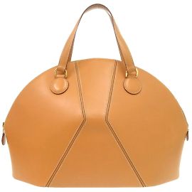 Hermès Hermes Ile de Bou Veau Chamonix Natural Handbag Other