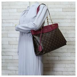 Louis Vuitton-Louis Vuitton Pallas Shopper Monogram Shoulder Bag-Brown,Other