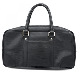 Borsa a mano lunga Epi Vivienne di Louis Vuitton Nero