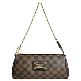 Louis Vuitton-Louis Vuitton Eva Damier Handbag-Brown,Damier ebene