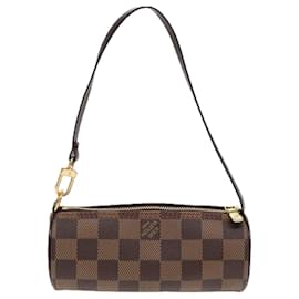 Louis Vuitton-LOUIS VUITTON Damier Ebene Papillon Pouch LV Auth 93688-Other