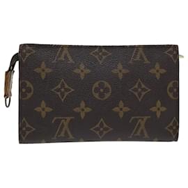 Louis Vuitton-LOUIS VUITTON Monogram Bucket PM Accessory Pouch LV Auth 94933-Monogram