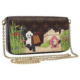 LOUIS VUITTON Monogram Vivienne Pochette Felice Borsa a Spalla M80992 Auth 93696S Monogramma