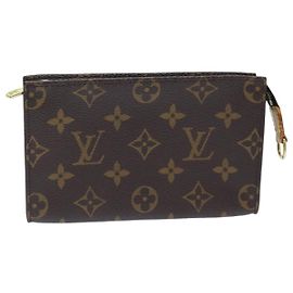 LOUIS VUITTON Monogram Bucket PM Accessory Pouch LV Auth 92901 Monogram