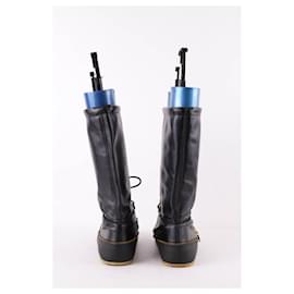 JW Anderson-Leather boots-Black