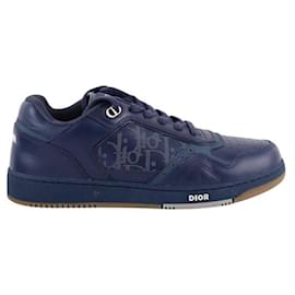 Dior-B27 leather sneakers-Blue