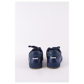 Dior-B27 leather sneakers-Blue