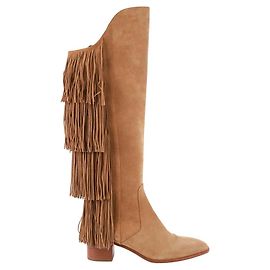 Christian Louboutin Botas de ante Castaño
