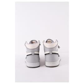 Dior-Leather sneakers-Grey