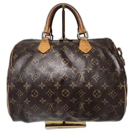 Bolsa de ombro Speedy 30 Bandouliere da LOUIS VUITTON em marrom Marrom