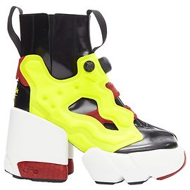 Maison Martin Margiela Botas chunky neón tabi de Maison Margiela Reebok Amarillo