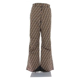 FENDI Hosen T.IT 52 Polyester Braun