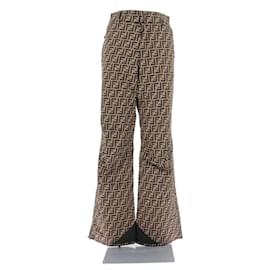 Fendi-FENDI  Trousers T.IT 52 Polyester-Brown