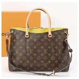 Louis Vuitton-Louis Vuitton Monogram Pallas M41149 Tote Bag-Other,Monogram