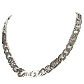 Collar Fendi FF Chain Plata