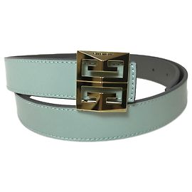 Cinturón reversible Givenchy GIVENCY 4G Castaño Verde