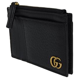 Gucci-Gucci GG Marmont Black Coin Case-Black