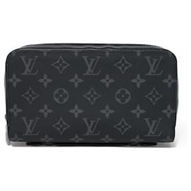 Louis Vuitton-Louis Vuitton Long Wallet Zippy XL-Black
