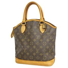 Louis Vuitton-Louis Vuitton Monogram Lockit Handbag-Brown