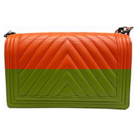 Chanel-Chanel Boy-Orange