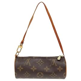 Louis Vuitton-LOUIS VUITTON Monogram Papillon Pouch LV Auth 93686-Monogram