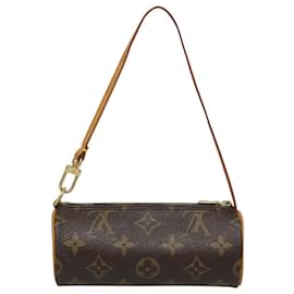 Louis Vuitton-LOUIS VUITTON Monogram Papillon Pouch LV Auth 93685-Monogram