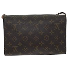 Louis Vuitton-LOUIS VUITTON Monogram Bordeaux 24 Shoulder Bag M51798 LV Auth 94553-Monogram