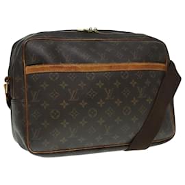 Louis Vuitton-LOUIS VUITTON Monogram Reporter GM Shoulder Bag M45252 LV Auth 93129-Monogram