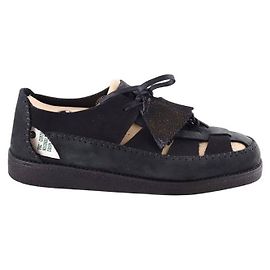Clarks Scarpe in suede con lacci Nero