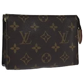 Louis Vuitton-LOUIS VUITTON Monogram Poche Toilette 15 Pouch M47546 LV Auth th5308-Monogram