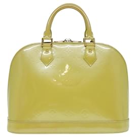 Louis Vuitton-LOUIS VUITTON Monogram Vernis Alma PM Hand Bag Veil Amplession M91615 Auth 93754-Other