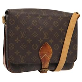 Louis Vuitton-LOUIS VUITTON Monogram Cartouchiere GM Shoulder Bag M51252 LV Auth bs18392-Monogram