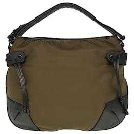 Autre Marque-Burberrys Shoulder Bag Nylon Brown Auth bs18365-Brown