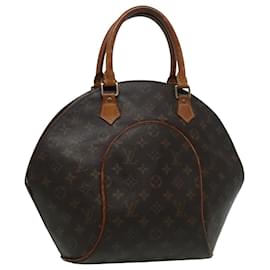 Louis Vuitton-LOUIS VUITTON Monogram Ellipse MM Hand Bag M51126 LV Auth 94957-Monogram